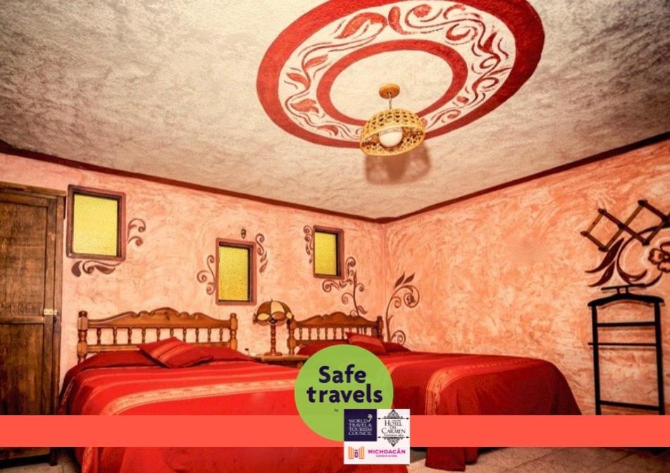 Hotel Del Carmen Tlalpujahua de Rayón Kültér fotó