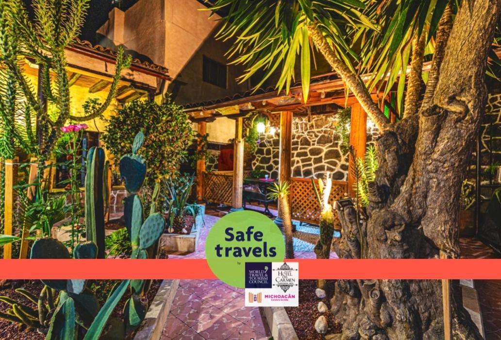 Hotel Del Carmen Tlalpujahua de Rayón Kültér fotó