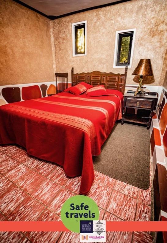 Hotel Del Carmen Tlalpujahua de Rayón Kültér fotó